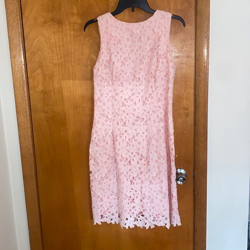 Ralph Lauren pink dress, worn once, great condition